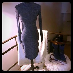 Long Sleeve Fitted Dress